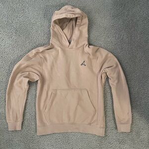 Jordan Men’s Tan Hoodie Sweatshirt with from pocket Size S Small